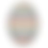 Cabochon rond ovale, résine ou verre