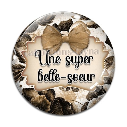 Cabochon super belle soeur, cabochon résine, verre rond différente taille