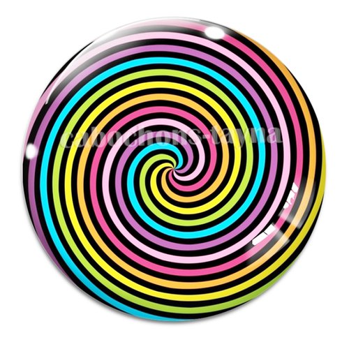 Cabochon fond géométrique, cabochon résine ou verre rond différente taille