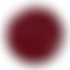 Cabochon pois fond rouge, cabochon résine ou verre rond différente taille