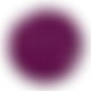Cabochon pois fond fuchsia, cabochon résine ou verre rond différente taille