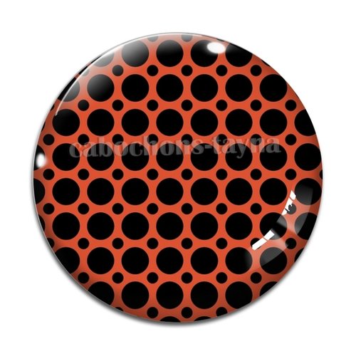 Cabochon pois, cabochon résine ou verre rond différente taille