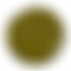 Cabochon pois fond jaune, cabochon résine ou verre rond différente taille