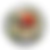 Cabochon coccinelle, cabochon résine ou verre rond différente taille
