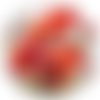 Cabochon coquelicot, en résine ou en verre différente taille