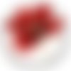 Cabochon coquelicot, en résine ou en verre différente taille