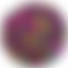 Cabochon fleurie en résine ou en verre différente taille