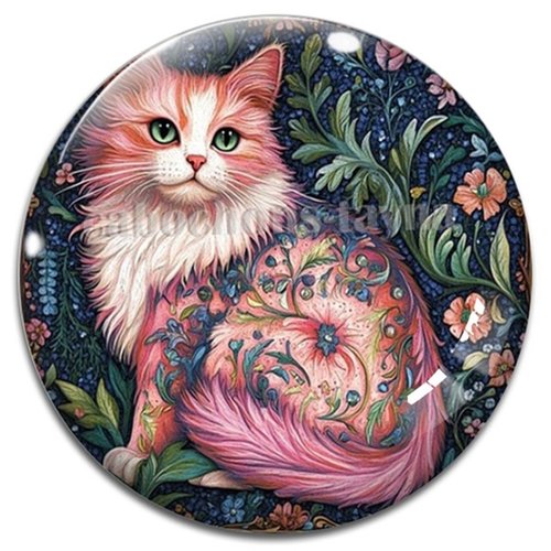 Cabochon chat étoile en résine ou en verre différente taille