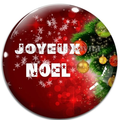 Cabochon joyeux noel , résine ou en verre différente taille