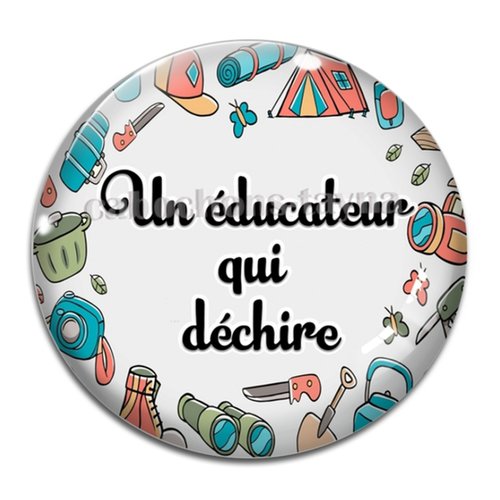 Cabochon un éducateur qui déchire résine ou verre, plusieurs tailles