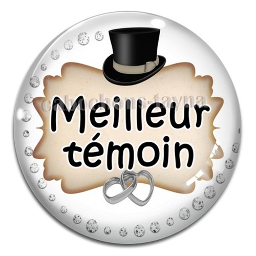 Cabochon meilleur témoin, cabochon résine, verre rond différente taille