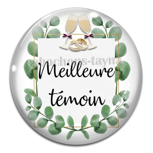 Cabochon meilleure témoin, cabochon résine, verre rond différente taille