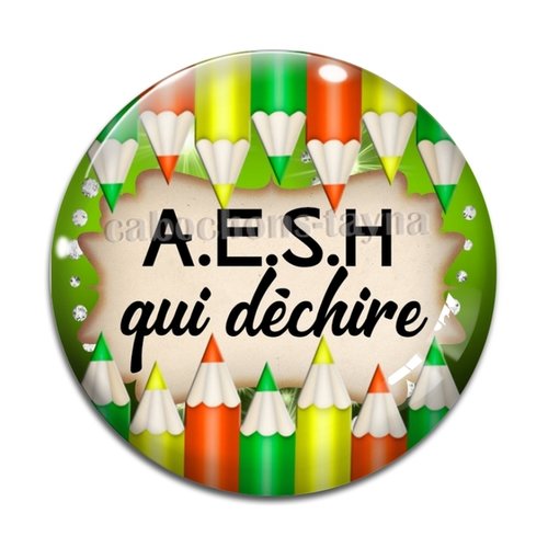 Cabochon aesh qui déchire, cabochon résine - ou verre rond différente taille