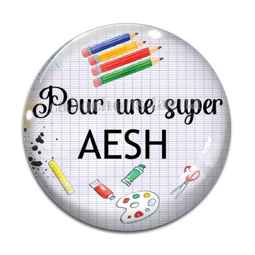 Cabochon pour une super aesh, cabochon résine - ou verre rond différente taille