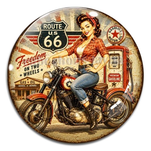 Cabochon pin up– résine ou verre – différentes tailles disponibles