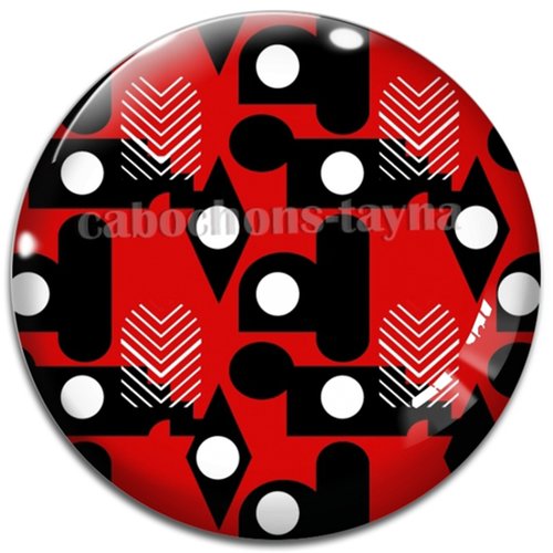 Cabochon géométrique, cabochon résine ou verre rond différente taille