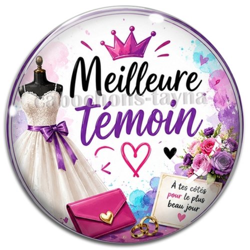Cabochon meilleure témoin, résine ou verre rond différente taille