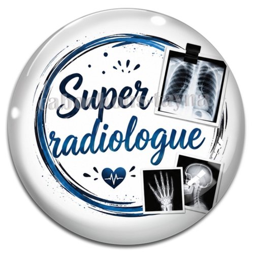 Cabochon super radiologue, résine ou verre rond différente taille
