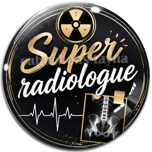 Cabochon super radiologue, résine ou verre rond différente taille