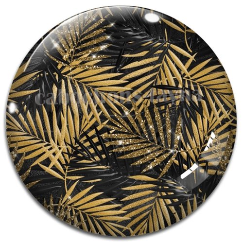 Cabochon feuille, cabochon résine - ou verre rond différente taille