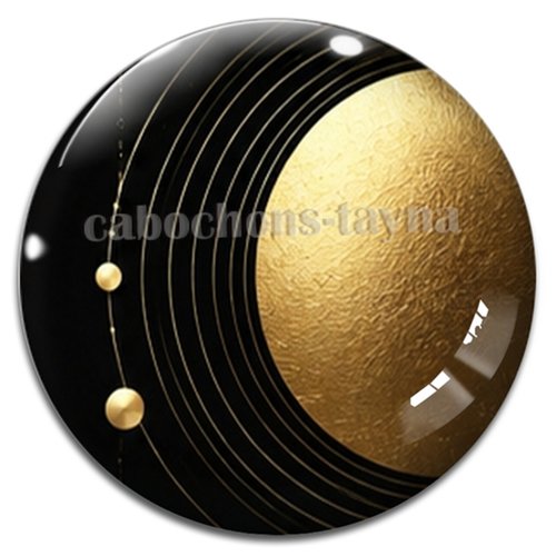 Cabochon sphère, résine ou verre rond différente taille