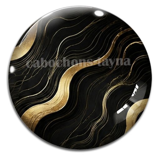 Cabochon géométrique, résine ou verre rond différente taille