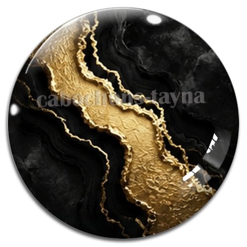 Cabochon géométrique, résine ou verre rond différente taille