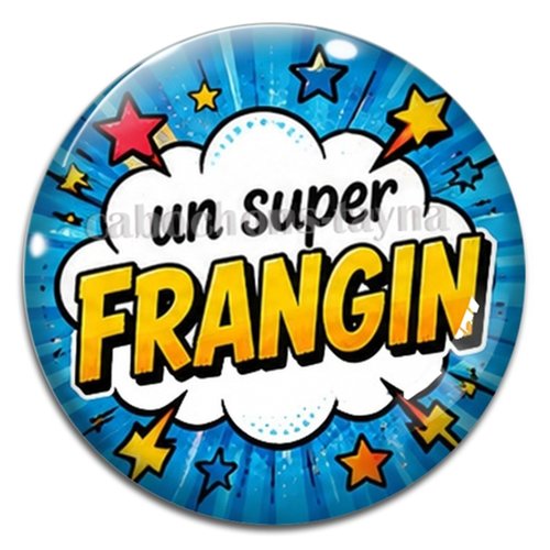 Cabochon un super frangin, résine ou verre rond différente taille