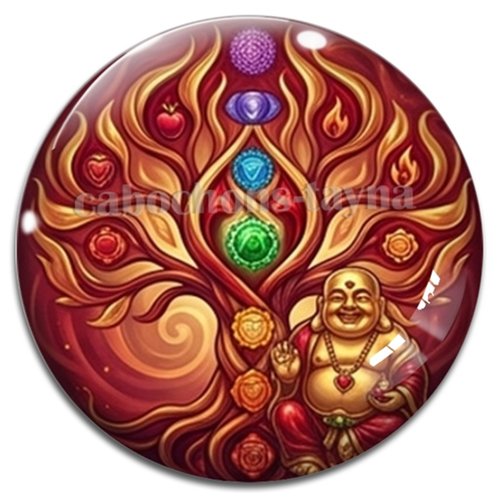 Cabochon arbre de vie, cabochon résine ou verre rond différente taille