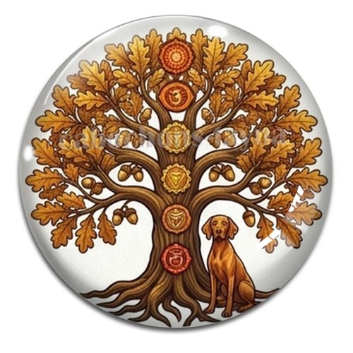 Cabochon arbre de vie, cabochon résine ou verre rond différente taille