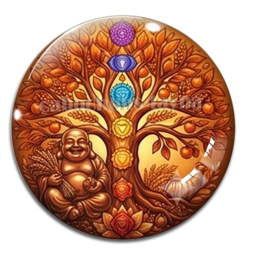 Cabochon arbre de vie, cabochon résine ou verre rond différente taille