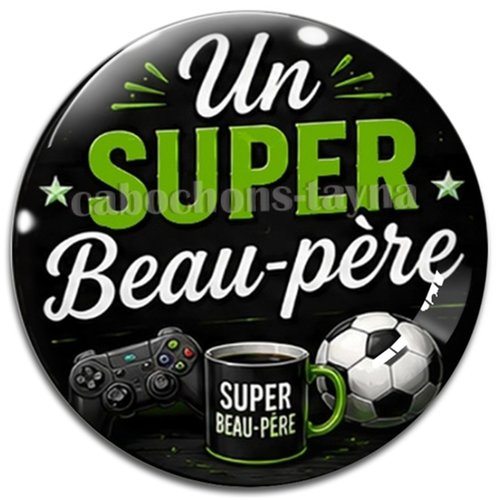 Cabochon un super beau père, cabochon résine ou verre rond différente taille