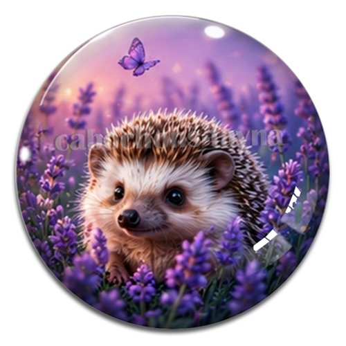 Cabochon hérisson, cabochon résine ou verre rond différente taille