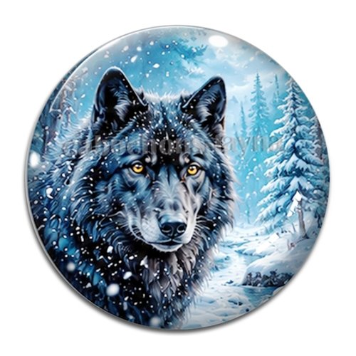Cabochon loup, cabochon résine - ou verre rond différente taille