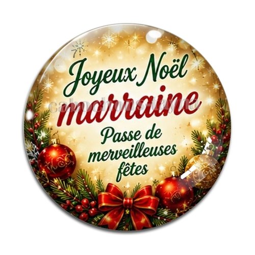 Cabochon joyeux noël passe de merveilleuses fêtes, résine ou verre rond différente taille