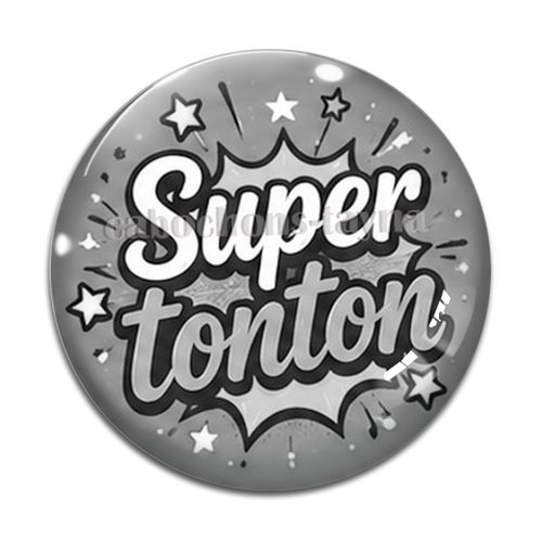 Cabochon super tonton, résine ou verre rond différente taille
