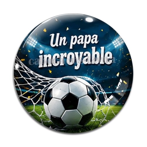 Cabochon un papa incroyable, résine ou verre rond différente taille