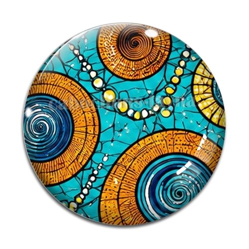 Cabochon fond paisley– résine ou verre – différentes tailles disponibles