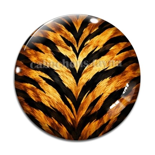 Cabochon fond peau animal– résine ou verre – différentes tailles disponibles