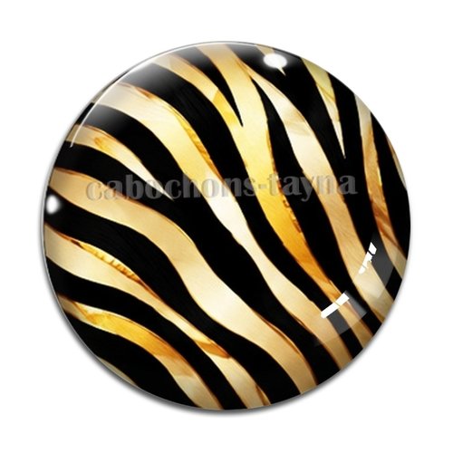 Cabochon fond peau animal– résine ou verre – différentes tailles disponibles