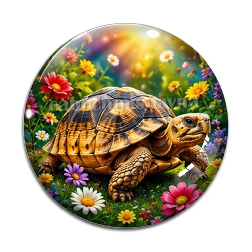 Cabochon tortue de terre, cabochon résine ou verre rond différente taille