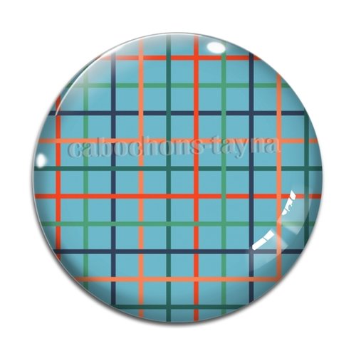 Cabochon carreaux, cabochon résine, verre rond différente taille
