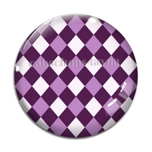 Cabochon triangle, cabochon résine, verre rond différente taille