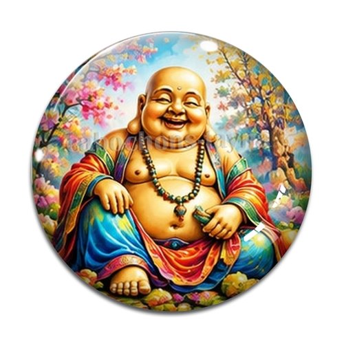 Cabochon bouddha, cabochon résine, verre rond différente taille