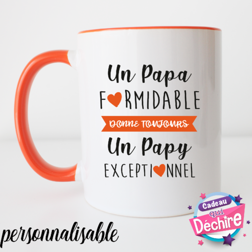 Mug céramique - idée de cadeau noël - mug personnalisable - demande témoin - cadeau parrain