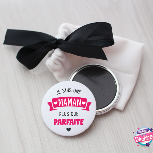 Magnet maman - 50 mm - idée de cadeau fête des mères - cadeau anniversaire maman - choix de l'image