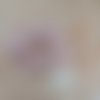 Chouchou, scrunchie, elastique cheveux, coton fleuri rose