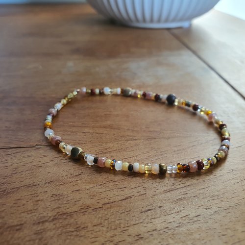 Bracelet églantine- georgette
