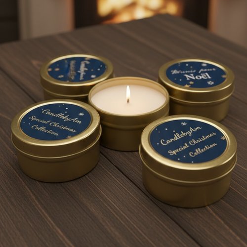 Bougies invitées personnalisées – douceur et lumière pour vos fêtes