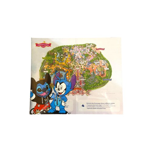Plan de disneyland paris x mickey & stitch